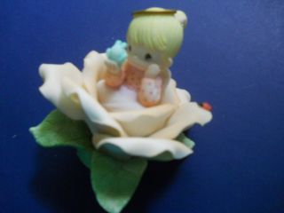 PRECIOUS MOMENTS Admire Angel Rose Figurine 199915 NIB