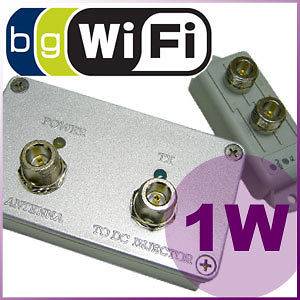 WiFi 1W Outdoor Auto Gain Booster Wireless 802.11b/g 27dBm Lan Signal 