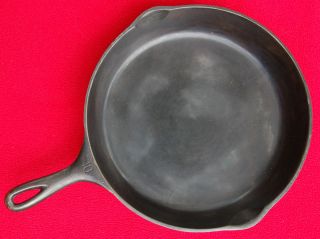 Wagner 10 Cast Iron FRYING PAN / Skillet 1060E