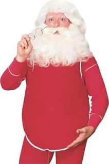 Stuffable Santa Suit Belly Adult Costume Accessory NEW