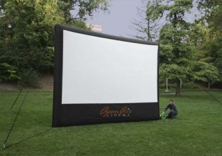   Cinema Home Outdoor Movie Projection Projector Inflatable Screen 16x9