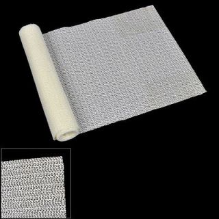 Rectangle Shaped Soft Latex Bath Pad Mat Off White for Bathroom