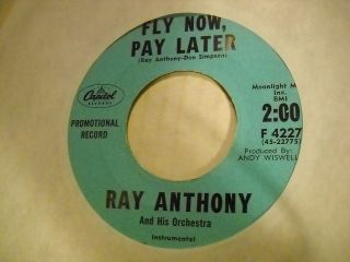   Fly Now Pay Later DJ 45 NM 707 Pop Instrumental Orchestra Mood Music