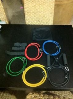   Latex Resistance Bands Exercise Set for Yoga ABS P90X Workout Fitness