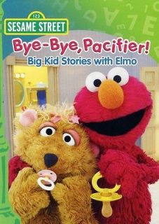 Sesame Street Bye Bye Pacifier Big Kid Stories with Elmo [DVD New]