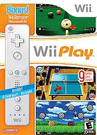 Newly listed Wii Play (with Wii Remote & Jacket) (Wii, 2007)