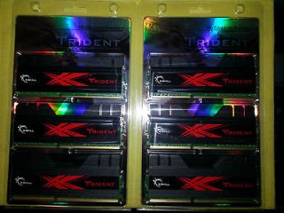   Trident 12GB (6 x 2GB) 240 Pin DDR3 2000 SDRAM Triple Channel Memory
