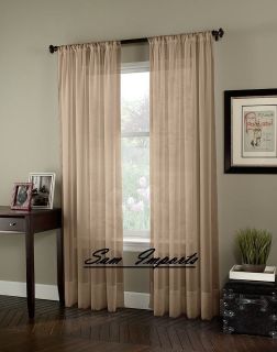 sheer curtains in Curtains, Drapes & Valances