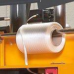 rolls of 1/2 Poly Baler strap strapping twine cardboard baling