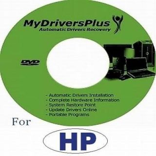 HP Pavilion ze4500 Drivers Recovery Restore DISC 7/XP/V