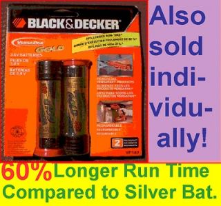 NEW Black & Decker 3.6V VersaPak Gold Battery   VP143