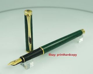New Pelikan P381 Classic Green Fountain Pen 14K nib B