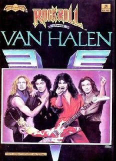 1990 Rare Vintage VAN HALEN ~ OICU 4RVH ~ ROCK N ROLL BIO COMIC 