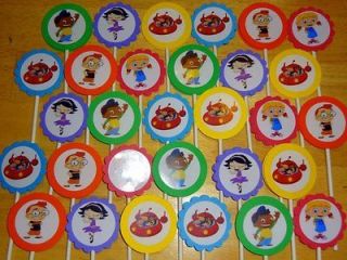   Little Einsteins inspired CUPCAKE TOPPERS Birthday Party Favors Supply