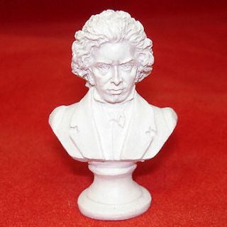 Dollhouse Miniature Beethoven Bust Statue
