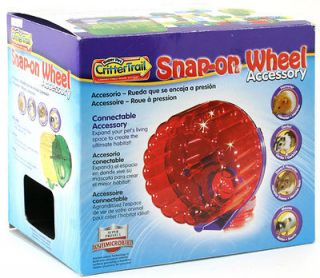   Pet Crittertraill Snap on Wheel Accessory Gerbil Mouse Dwarf Hamsters