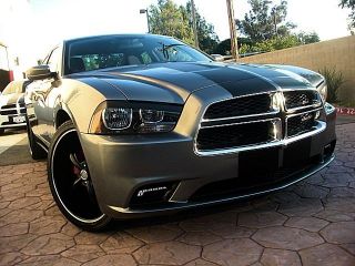 Dodge : Charger Tricked Out Dodge Charger 2012 Gray 3.6 Liter 292hp 22 