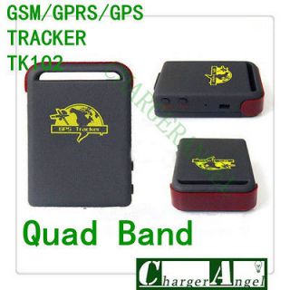   Time GSM GPRS GPS Tracker KID/Car/Dog Tracking Device QUAD BAND TK102