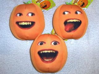 NEW 5 Annoying Orange Talking Phrases soft toy Plush 3 Designs BNWT