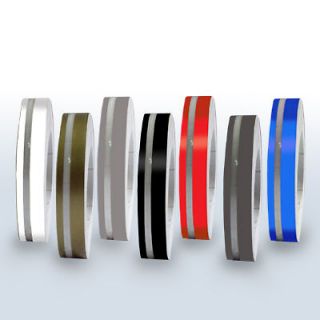 Double PinStripe striping tape Vinyl stickers decal 12MM