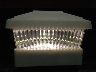 10 Pack 5x5 Post Deck Fence Cap Solar LED Light For PVC/VInyl Post