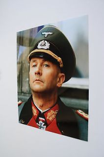   Pleasence ON SET costume WWII Hitlers army commander Nazi PHOTO