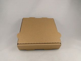 PIZZA BOX (Bundle of 50) 8 x 8 x 1 3/4 Kraft Inside Kraft Outside B 