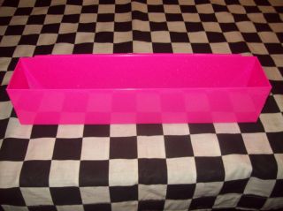 NEON PINK DEEP DRAWER TOOL BOX TRAY snap 2 use on side