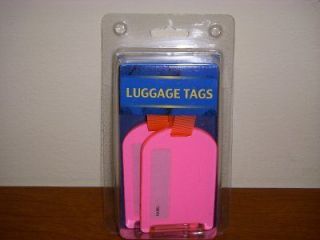 plastic luggage tags in Travel