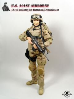 101st Airborne Wings 1:6 beret BBi DiD 21st Century Ultimate Soldier 
