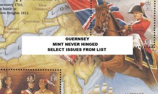 Guernsey 2002   2004 Select From List (Multiple Listing 5) Sets 