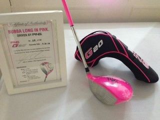 Ping Left Handed Limited Edition Bubba Pink G20 Driver Signed by Bubba 