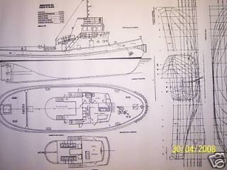 TUGBOAT ship boat model boat plan