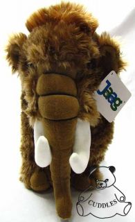 Wooly Mammoth JAAG Plush Toy Stuffed Animal Elephant Realistic Woolly 
