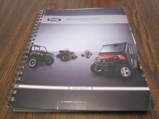 Polaris ATV Side by Side Apparel Accessories Catalog Brochure 2009