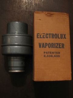 Vintage Electrolux Vacuum Cleaner Vaporizer   COMPLETE   in Original 