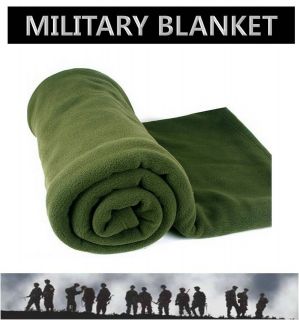 ARMY Style MILITARY EMERGENCY BLANKET SURVIVAL Camping Hunting Beach 