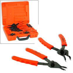 11pc SNAP RING PLIERS USE ON INTERNAL EXTERNAL RINGS