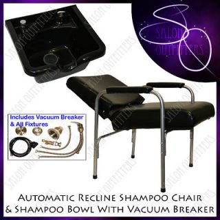   Plastic Shampoo Bowl Sink Vacuum Breaker Barber Beauty Salon Equipment