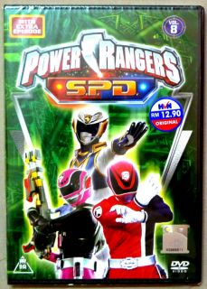 Power Rangers SPD Vol.8(Eps.29 3​3)DVD Dekaranger Sentai