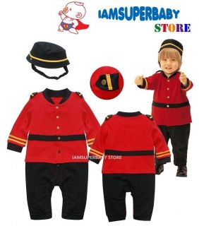   Boy Twins Character Costume SOLIDER   Dress Up for Halloween Party