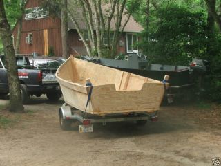 Lady Bug Boats 18 ft Commercial Plywood Skiff Plans