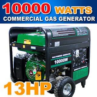 New MTN 10000 Watt Portable Gas Gasoline Generator w Electric Start RV 