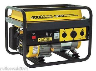 Champion 4,000 Watt 196cc 4 Stroke Gas Powered Portable Generator