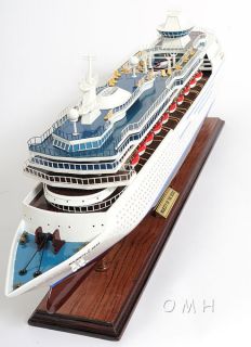 Majesty of the Seas Cruise Ship Wooden Model 31 Fully Assembled Boat