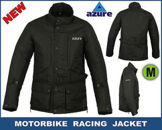 Azure Mens Motorbike Jackets Motorcycle Clothing Racing Biker Wear 