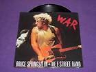 Bruce Springsteen And The E Street Band War 7 Vinyl 45 & Picture 