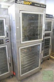 SUBWAY NU VU 0P 2FM CONVECTION OVEN PROOFER COMBO YOU WIRE TO SINGLE 
