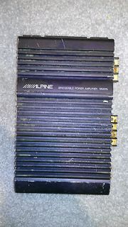 Alpine 3522S 2 Channel Amp Amplifier 30W X 2 RMS 4 Ohm with Bridgeable 