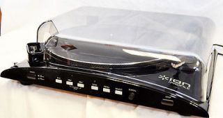 ION iPROFILE Turntable Record Player USB Direct to iPod iPhone 
